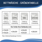 Dunkle Geometrische Sternenwelt Bettwäsche