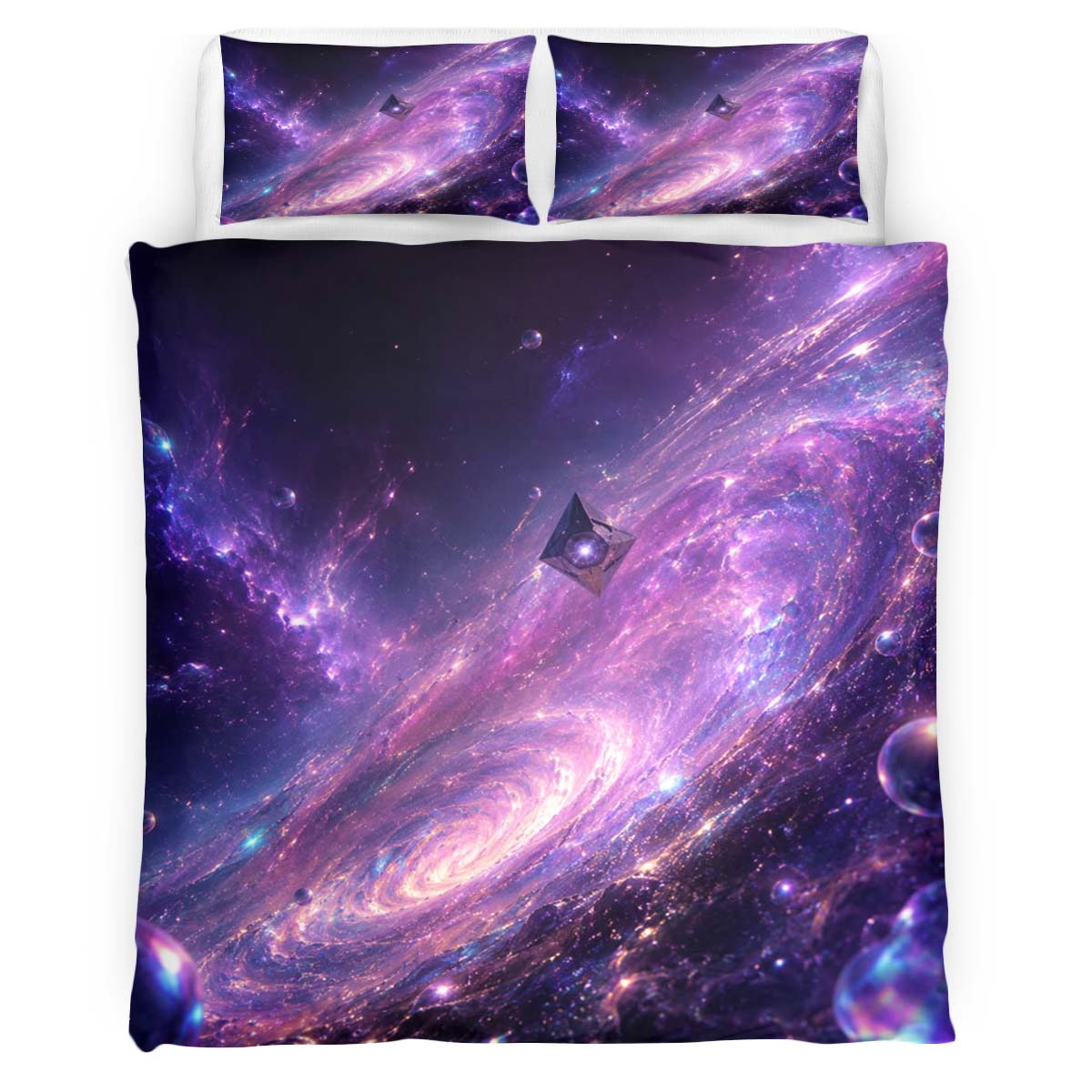 Schwarzes Loch im Universum Bettwäsche